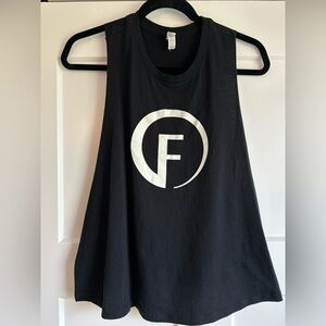 FASTer Way to Fat Loss Black Cropped Muscle Tank